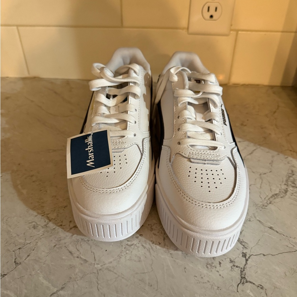 Puma White Athletic Shoes